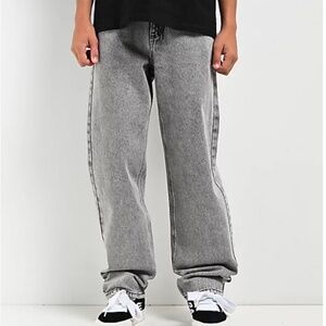 Empyre Kids Loose Fit Grey Scramble Skate Jeans